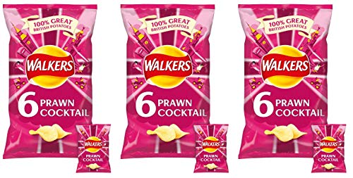 Walkers Crisps – Garnelen-Cocktail (6 x 25 g) von Walkers (Crisps, Snacks & Dips)