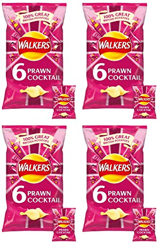 Walkers Crisps – Garnelen-Cocktail (6 x 25 g) von Walkers