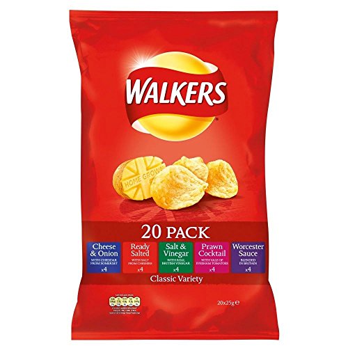 Walkers Crisps - Klassische Variante (20X19G) von Walkers (Crisps, Snacks & Dips)