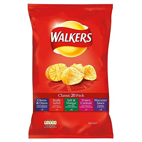 Walkers Crisps - Klassische Variante (20X25G) von Walkers (Crisps, Snacks & Dips)