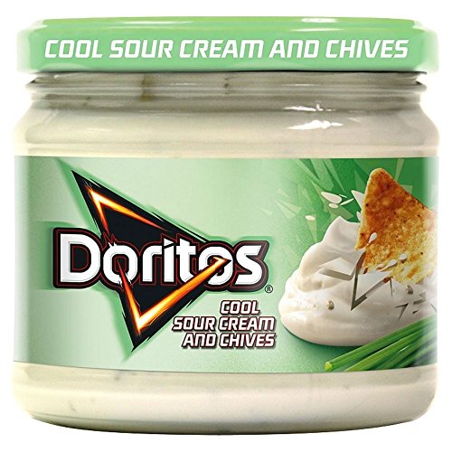 Walkers Doritos Coole Sour Cream & Schnittlauch Dip (300 g) - Packung mit 2 von Walkers (Crisps, Snacks & Dips)