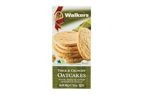 Thick&Crunchy Oatcakes 300g Karton Thick&Crunchy Oatcakes 300g Karton von Walkers
