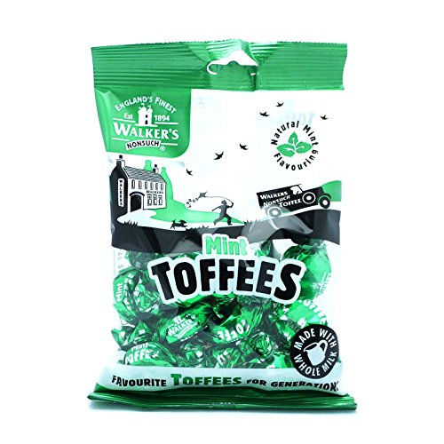 Walkers Nonsuch Minze Toffees 150 g (12 Stück) Walkers Nonsuch Minze Toffees 150 g (12 Stück) von Walkers