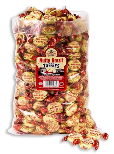 WALKERS NUTTY BRAZIL TOFFEES - 2.5KG von Walkers Nonsuch