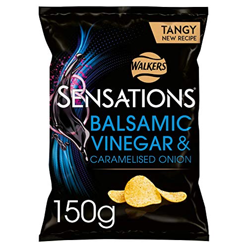 WALKERS Sensations Crisps - Caramelised Onion & Balsamic Vinegar | 150g WALKERS Sensations Crisps - Caramelised Onion & Balsamic Vinegar | 150g von Sensations