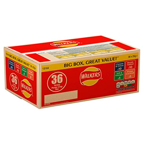 Walkers 36er Variety Box 36 x 25g von Walkers