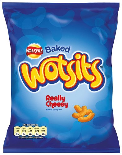 Walkers Cheese Wotsits Crisps 22,5 g (48 Stück) von Walkers