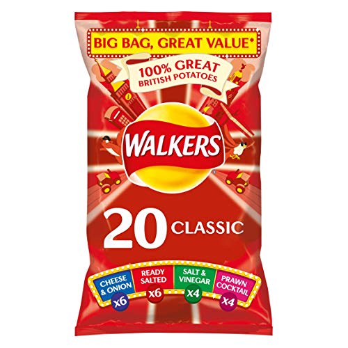 Walkers Crisps Variety Classic 20 x 25g FAMILY Pack von Walkers