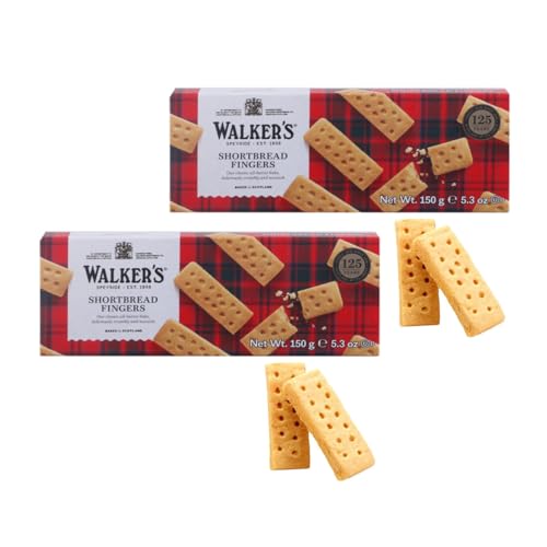 Walkers | Englische Kekse Butter und Salz - 2 Blister | Schottisches Butter-Shortbread | Traditionelle englische Kekse Walkers | Englische Kekse Butter und Salz - 2 Blister | Schottisches Butter-Shortbread | Traditionelle englische Kekse von Walkers