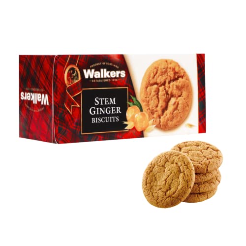 Walkers | Ingwer-Butter-Kekse – 1 Box | Mürbeteig mit Butter und Ingwer | Traditionelle englische Kekse Walkers | Ingwer-Butter-Kekse – 1 Box | Mürbeteig mit Butter und Ingwer | Traditionelle englische Kekse von Walkers