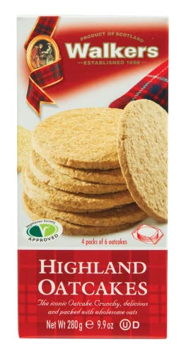 Walkers Original schottisches Hafergebäck, 12er Pack (12 x 280 g) von Walkers