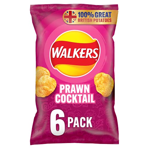 Walkers Prawn Cocktail 6-Pack / 12 x 6 x 25g Walkers Prawn Cocktail 6-Pack / 12 x 6 x 25g von Walkers
