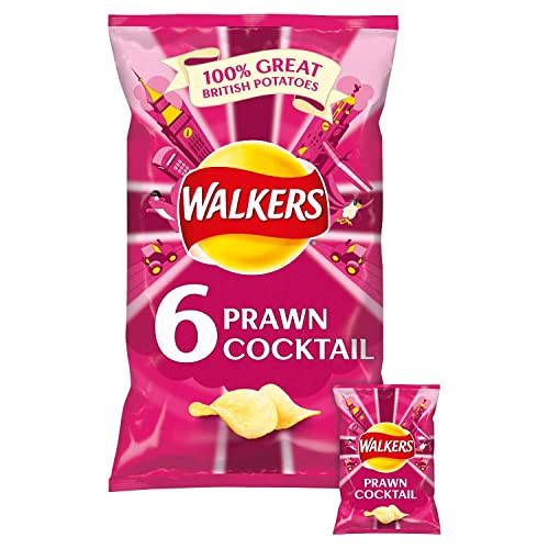 Walkers Prawn Cocktail Crisps 6 X 25G by Walkers von Walkers