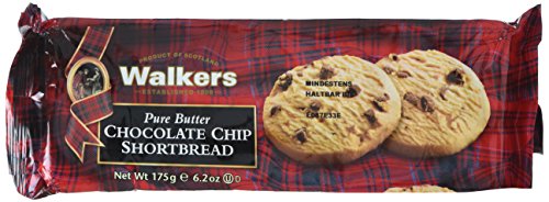 Walkers Shortbread Chocolate Chip Shortbread 175g, 4er Pack (4 x 175 g) von Walkers