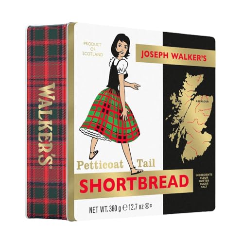 Walkers | Shortbread Mürbegebäck | Petticoat Tails in Retro-Metalldose | 360 g in Metalldose Walkers | Shortbread Mürbegebäck | Petticoat Tails in Retro-Metalldose | 360 g in Metalldose von Walkers