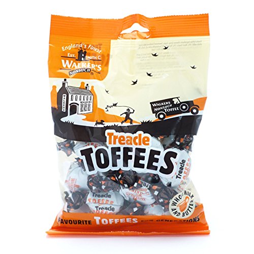 Walkers Treacle Toffee 150 g, 12 Stück von Walkers