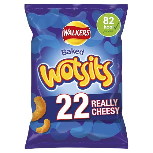 Walkers Wotsit, Really Cheesy, 22 x 16,5 g von Walkers
