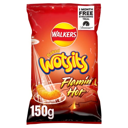 Walkers Wotsits Flamin Hot' Sharing Snacks 150 g von Walkers