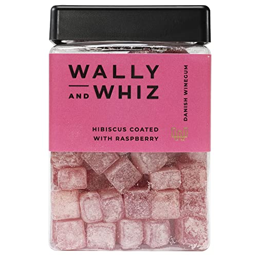 Wally and Whiz - Dänische Gourmet Weingummis - Hibiskus und Himbeer Geschmack - Süßigkeiten Fruchtgummis - Tolles Geschenk - Vegane Glutenfrei und Allergenfrei - Natürliche Aromen und Farben 240g Wally and Whiz - Dänische Gourmet Weingummis - Hibiskus und Himbeer Geschmack - Süßigkeiten Fruchtgummis - Tolles Geschenk - Vegane Glutenfrei und Allergenfrei - Natürliche Aromen und Farben 240g von Wally And Whiz