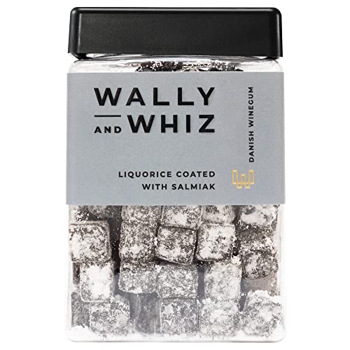 Wally and Whiz - Dänische Gourmet Weingummis - Lakritz und Salmiak Geschmack - Süßigkeiten Fruchtgummis - Tolles Geschenk - Vegane Glutenfrei und Allergenfrei - Natürliche Aromen und Farben 240g Wally and Whiz - Dänische Gourmet Weingummis - Lakritz und Salmiak Geschmack - Süßigkeiten Fruchtgummis - Tolles Geschenk - Vegane Glutenfrei und Allergenfrei - Natürliche Aromen und Farben 240g von Wally And Whiz