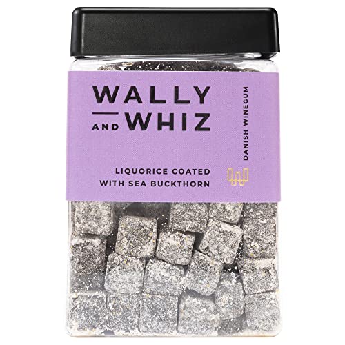 Wally and Whiz - Dänische Gourmet Weingummis - Lakritz und Sanddorn Geschmack - Süßigkeiten Fruchtgummis - Tolles Geschenk - Vegane Glutenfrei und Allergenfrei - Natürliche Aromen und Farben 240g Wally and Whiz - Dänische Gourmet Weingummis - Lakritz und Sanddorn Geschmack - Süßigkeiten Fruchtgummis - Tolles Geschenk - Vegane Glutenfrei und Allergenfrei - Natürliche Aromen und Farben 240g von Wally And Whiz