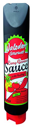 Walsdorf Gourmet Curry Gewürz Sauce – Chilisauce – Currysauce – Barbecue Sauce – Gewürzketchup - Curryketchup - 875 ml von Walsdorf Gourmet