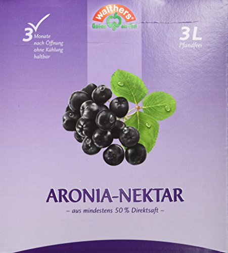 Walthers Aronia-Nektar, 1er Pack (1 x 3 l Saftbox) von Walther's