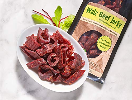 Walz Beef Jerky Barbecue Style 5 mal 100g eigene Herstellung in Deutschland von Walz