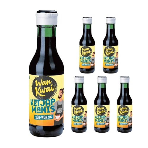 Wan Kwai Ketjap Manis 6 x 500 ml - Süße Sojasauce für vielseitigen Genuss! Ideal zum Marinieren und als Dip. Praktisches 6er Set für köstliche Kreationen. Wan Kwai Ketjap Manis 6 x 500 ml - Süße Sojasauce für vielseitigen Genuss! Ideal zum Marinieren und als Dip. Praktisches 6er Set für köstliche Kreationen. von Wan Kwai