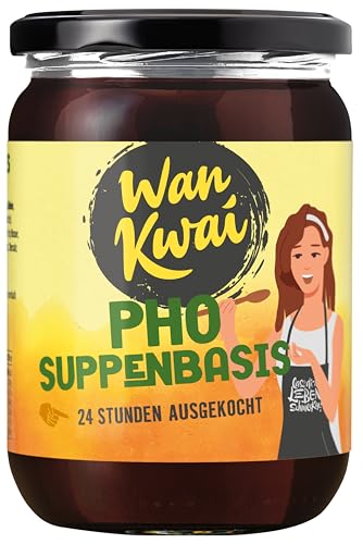 Wan Kwai Pho Suppenbasis 6 x 500ml – Authentischer Genuss für die selbstgemachte Pho Suppe. von Wan Kwai