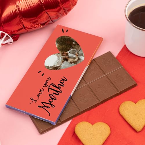 Wanapix | Individuell Gestaltete Schokoladentafel | Valentinstag Geschenke| 9,2x20 cm | 100g | I love you Wanapix | Individuell Gestaltete Schokoladentafel | Valentinstag Geschenke| 9,2x20 cm | 100g | I love you von Wanapix
