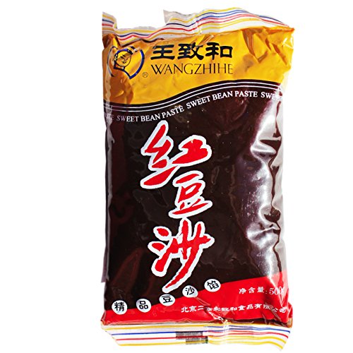 500g Wangzhihe Rote Bohnenpaste für Asia Süss Speisen wie Mochi, Klebreisklößchen. von WangZhiHe