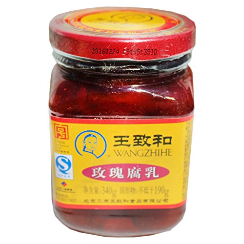 Wangzhihe Sojakäse rot Rosesauce (S012026) 340g von WangZhiHe