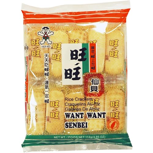WANT WANT - Salzige Senbei Reiskräcker - 1 X 112 GR von Want Want