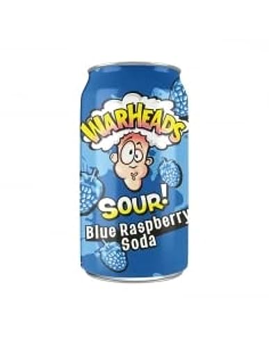 · CANDYBOX · Warheads Saures Getränk Kohlensäurehaltiges Soda aus den USA Aromen von Amerika Fruchtaromen inspiriert von Sour Candies in einer Dose Blue Raspberry Soda 355ml · CANDYBOX · Warheads Saures Getränk Kohlensäurehaltiges Soda aus den USA Aromen von Amerika Fruchtaromen inspiriert von Sour Candies in einer Dose Blue Raspberry Soda 355ml von Warheads