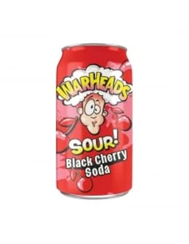 · CANDYBOX · Warheads Saures Getränk Kohlensäurehaltiges Soda aus den Vereinigten Staaten Aromen von Amerika Fruchtaromen inspiriert von sauren Bonbons in einer 355 ml Kirschdose · CANDYBOX · Warheads Saures Getränk Kohlensäurehaltiges Soda aus den Vereinigten Staaten Aromen von Amerika Fruchtaromen inspiriert von sauren Bonbons in einer 355 ml Kirschdose von Warheads