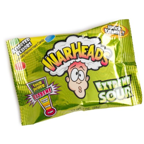 WARHEADS EXTREME SOUR CANDY - 12 COUNT von Warheads