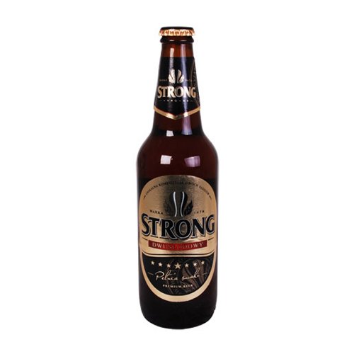 Bier Warka Strong, 500 ml von Warka