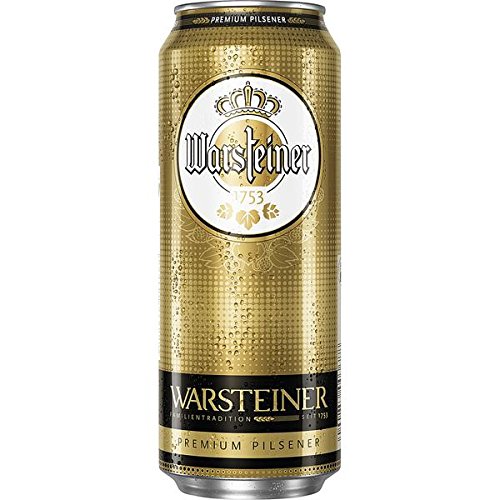 Warsteiner Premium Pilsener, 24er Pack, (24 x 500 ml) von Warsteiner