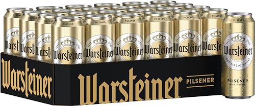 Warsteiner Premium Pilsener 0.5 l Dosen Tray DPG EINWEG (24 x 0.5L) von Warsteiner