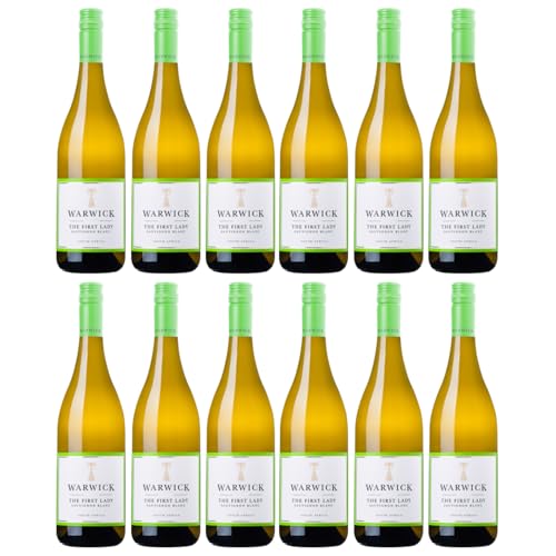 Warwick Estate The First Lady Sauvignon Blanc Western Cape Weißwein Wein trocken Südafrika I Versanel Paket (12 x 0,75l) von Warwick Estate