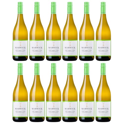 Warwick Estate The First Lady Sauvignon Blanc Western Cape Weißwein Wein trocken Südafrika I Versanel Paket (12 x 0,75l) von Warwick Estate