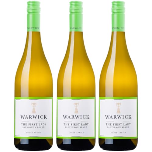 Warwick Estate The First Lady Sauvignon Blanc Western Cape Weißwein Wein trocken Südafrika I Versanel Paket (3 x 0,75l) von Warwick Estate