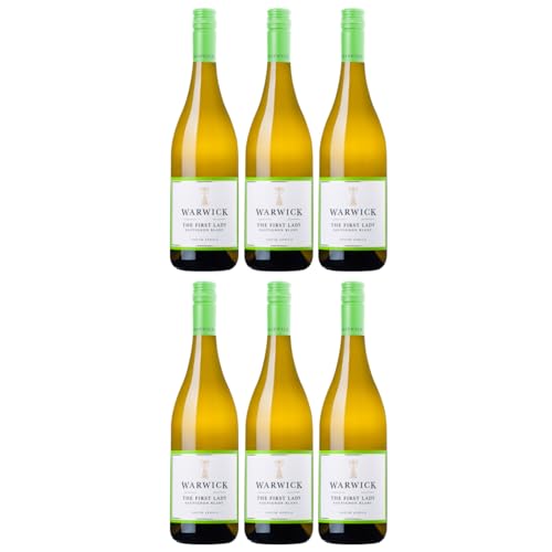 Warwick Estate The First Lady Sauvignon Blanc Western Cape Weißwein Wein trocken Südafrika I Versanel Paket (6 x 0,75l) von Warwick Estate