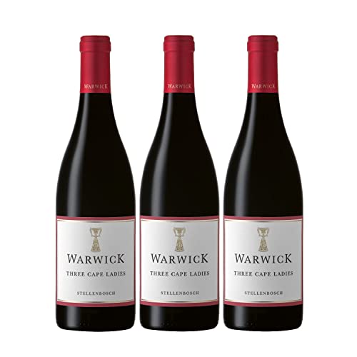 Warwick Estate Three Cape Ladies Stellenbosch Rotwein Wein trocken Südafrika I Versanel Paket (3 x 0,75l) von Warwick Estate