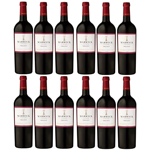 Warwick Estate Trilogy Stellenbosch Rotwein Wein trocken Südafrika Inkl. FeinWert E-Book (12 x 0,75l) von Warwick Estate