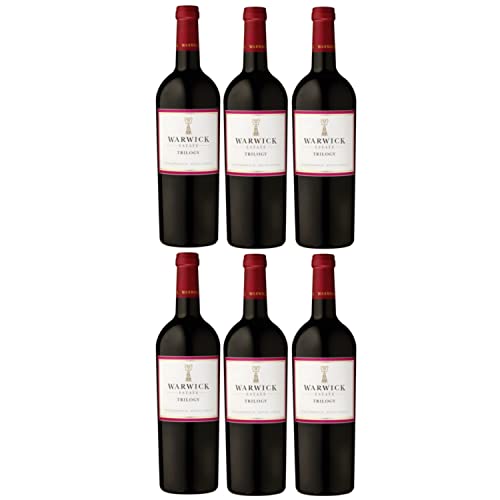 Warwick Estate Trilogy Stellenbosch Rotwein Wein trocken Südafrika Inkl. FeinWert E-Book (6 x 0,75l) von Warwick Estate