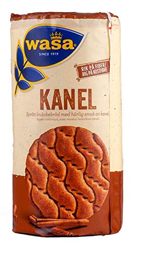 WASA rundes Knäckebrot mit Zimt - härlig smak av Kanel, 330g von Wasa