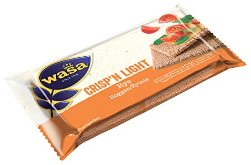 Wasa Crysp & Light, knusprige Scheiben mit Frumenmehl, mit Segal, 90 Stück (900 g) von Wasa