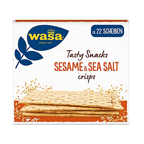 Wasa Knäckebrot Delicate Sesam & Meersalz, 190 g Wasa Knäckebrot Delicate Sesam & Meersalz, 190 g von Wasa